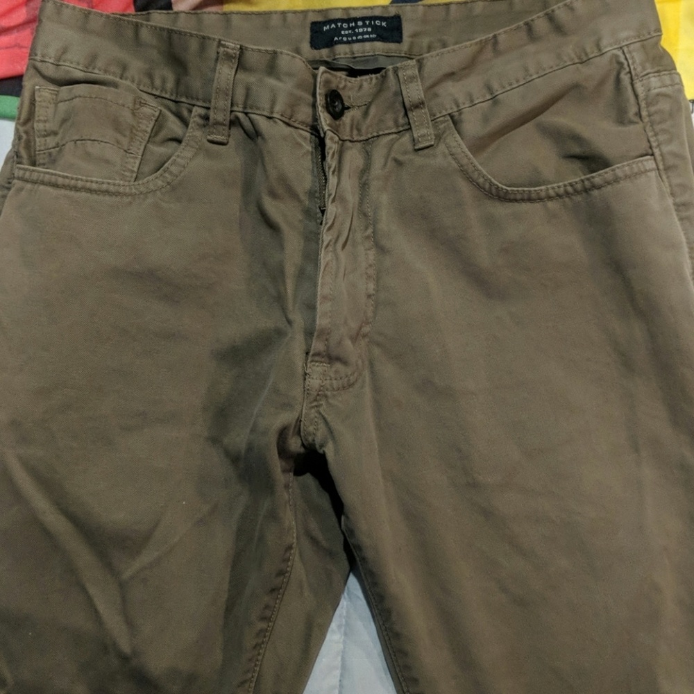 Matchstick Khaki Pants